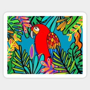 Macaw Sticker